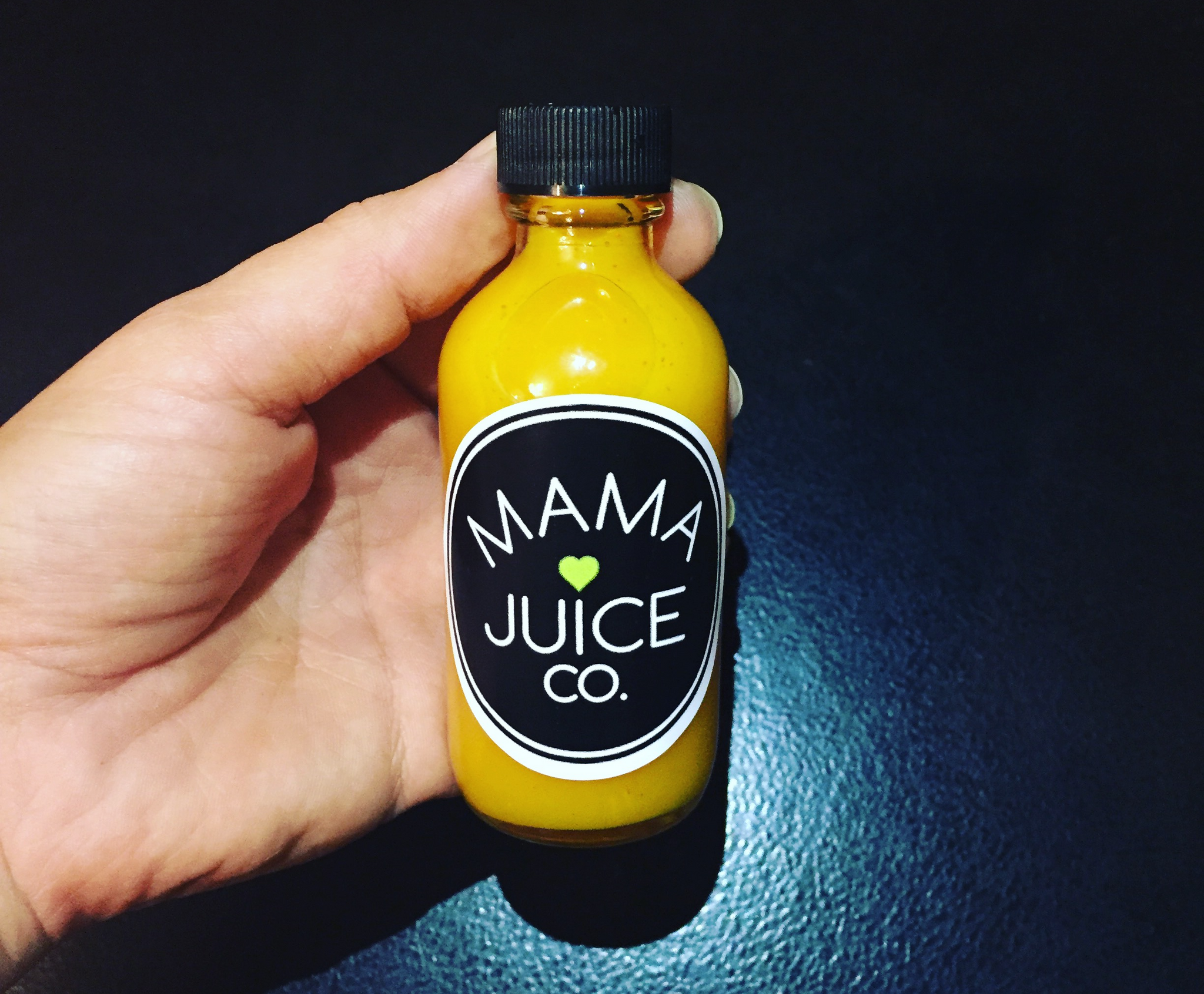 Mama Juice Co. Cold-Pressed Juice Shots.