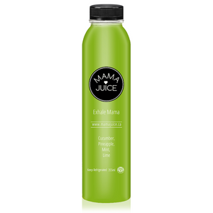 exhale mama - mama juice co. - vancouver - wholesale - juice - organic - cucumber - pineapple - mint